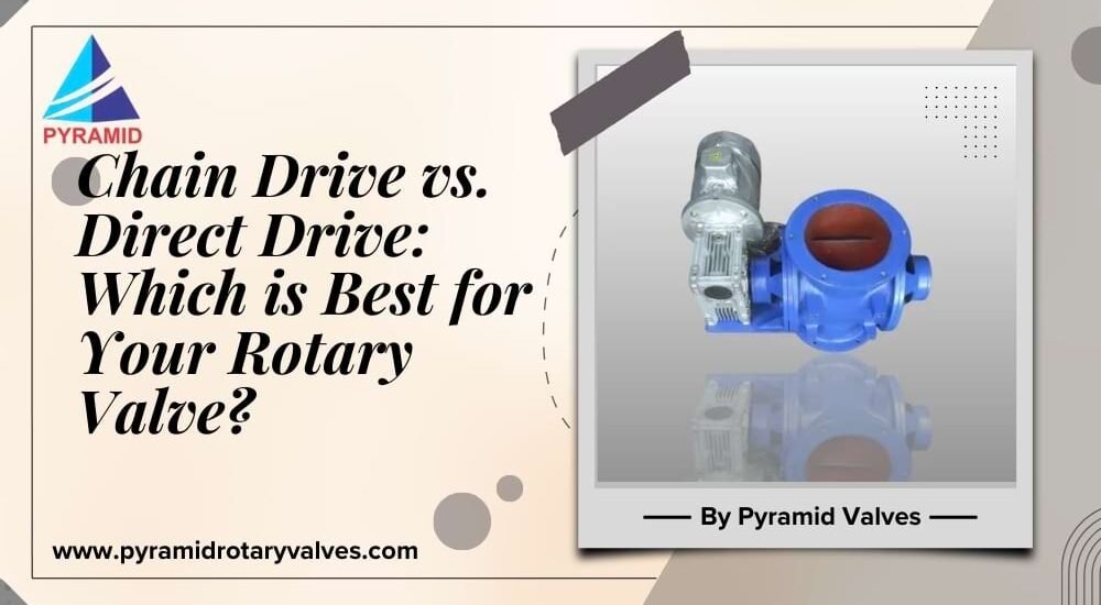 Chain Drive vs. Direct Drive: Which is Best for Your Rotary Valve?